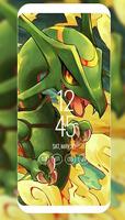 mega rayquaza wallpaper Affiche