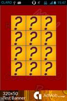 Memory Game Numbers Affiche