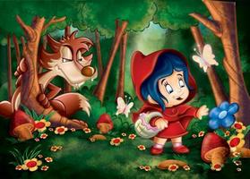 Puzzles  Red Riding Hood پوسٹر