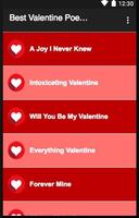 Best Valentine Poems Affiche
