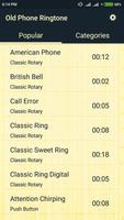Old Phone Ringtones captura de pantalla 1