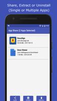 Apk Share App Send Uninstaller captura de pantalla 2