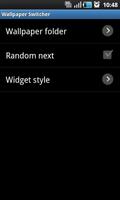 Wallpaper Switcher Widget تصوير الشاشة 1