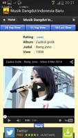 Musik Dangdut Indonesia Baru Ekran Görüntüsü 3