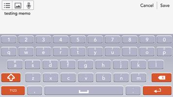 برنامه‌نما XP GREY SMART KEYBOARD SKIN HD عکس از صفحه