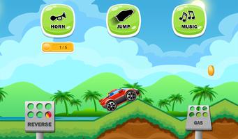 Car Racing Game Toddlers Kids Plakat