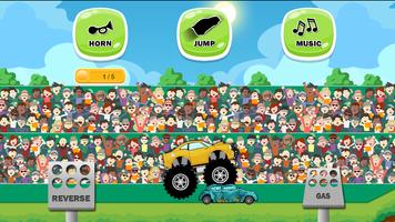 پوستر Monster Truck Game for Kids