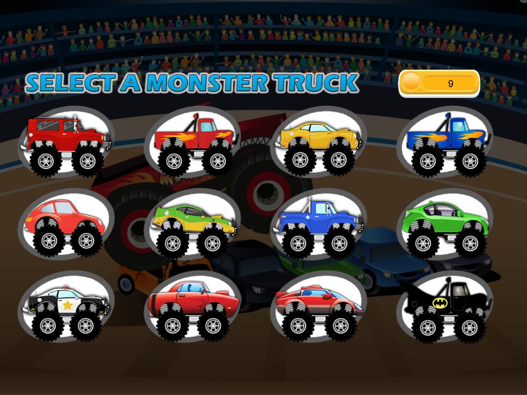 Monster Truck Game for Kids APK Download - Free ...
