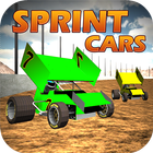 Dirt Track Sprint Car Game Zeichen