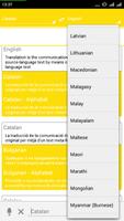 Catalan Dictionary Translator imagem de tela 2