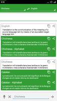 Chichewa Dictionary Translator captura de pantalla 3