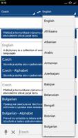 برنامه‌نما Czech Dictionary Translator عکس از صفحه