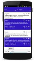 Dutch Dictionary اسکرین شاٹ 3