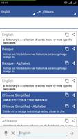 Poster English Dictionary Translator