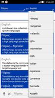 Filipino Dictionary Translator screenshot 2