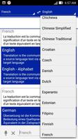 French Dictionary capture d'écran 2