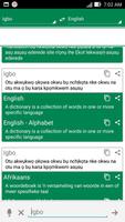Igbo Dictionary Translator capture d'écran 3