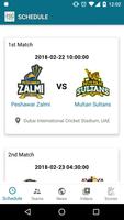 PSL Schedule 2018 - Pakistan Super League पोस्टर