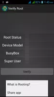 Verify Root syot layar 2