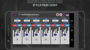 Virtual DJ Remix House Mixer captura de pantalla 1