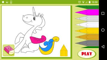 Animated, Live coloring Pony capture d'écran 2