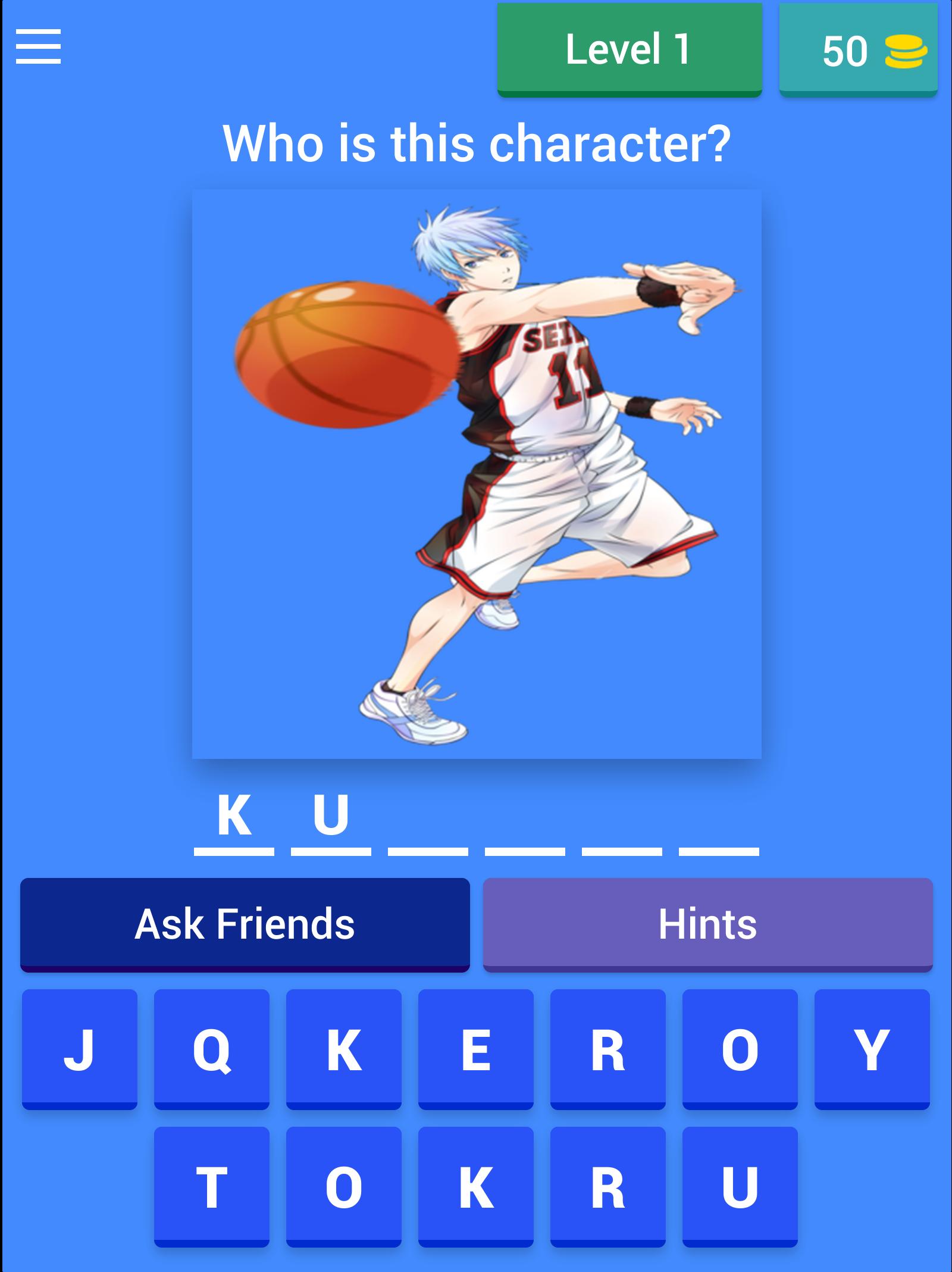 Kuroko no Basket - Quiz fácil!