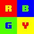 rbgy : Red Blue Green Yellow