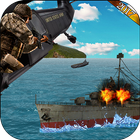 Gunship Heli Battle War Attack 3D Zeichen