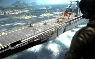Gunship Heli Battle War Attack 3D Plakat
