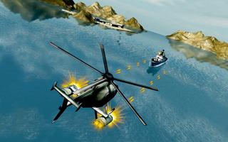 Gunship Heli Battle War Attack 3D capture d'écran 2