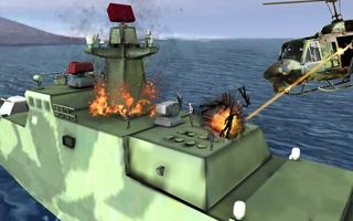 Gunship Heli Battle War Attack 3D capture d'écran 3