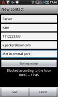 Contacts, appels & SMS privé capture d'écran 3