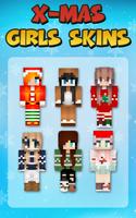 Christmas Girls Skins for Minecraft PE Affiche