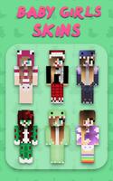 Baby Girl Skins for Minecraft PE Affiche