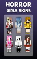 Horror Girl Skins for Minecraft 포스터