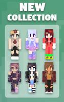Las niñas Pieles para MCPE captura de pantalla 2