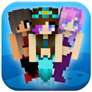 Mermaid Skins for Minecraft PE APK