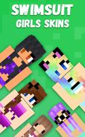 Swimsuit Girl Skins for Minecraft Affiche