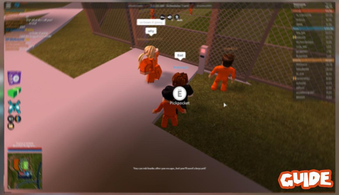 Tips For Roblox Jailbreak For Android Apk Download - guide for escape the iphone x roblox 10 apk androidappsapkco