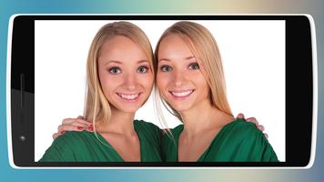 Twins Camera HD Mirror Photo पोस्टर