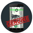 Currency Note Scanner Prank آئیکن