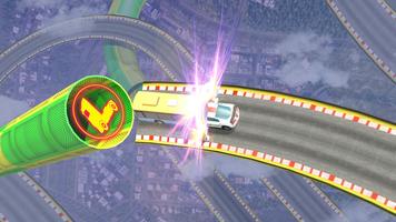 Mega Ramp Transform Racing: Transformer Games capture d'écran 2