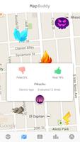 1 Schermata Go Map Buddy for Pokemon Go