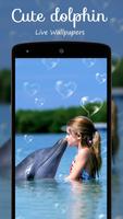 Cute dolphin Live Wallpapers syot layar 2