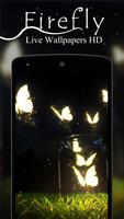 Firefly live wallpaper HD Plakat
