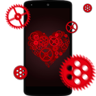 Heart 3D Live Wallpaper أيقونة