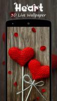 Heart 3D Live Wallpaper постер