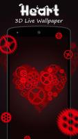 Heart 3D Live Wallpaper скриншот 3