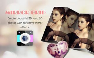 Poster Mirror grid-Effetti specchio