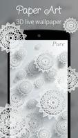 Paper Art 3D live wallpaper Affiche